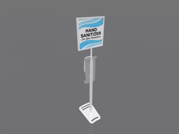 MOD-9002 Hand Sanitizer Stand with Graphic Option -- Image 4